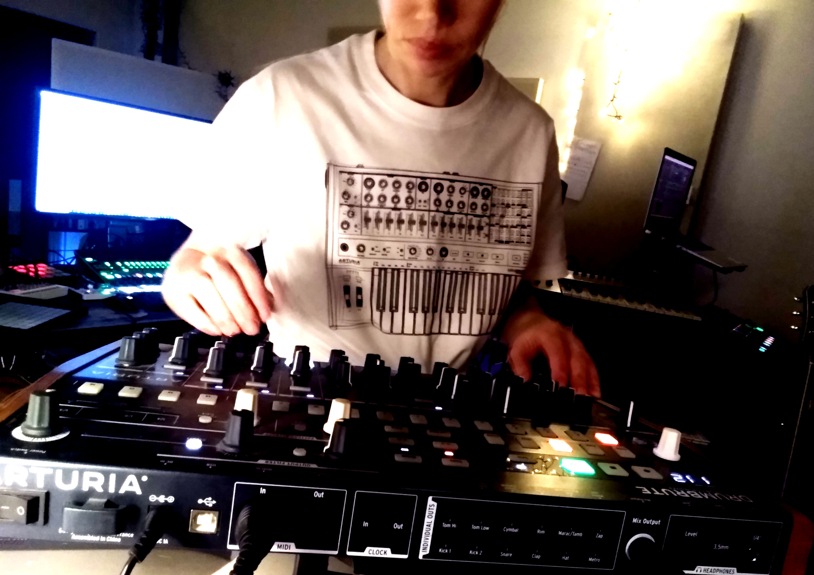 Drumbrute and tshirt