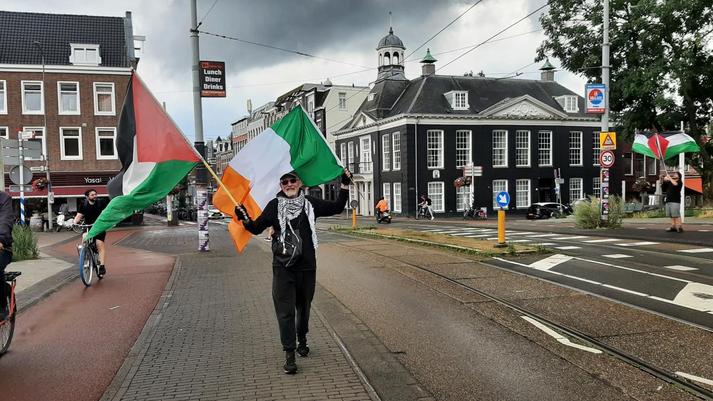 Me at Flag day Amsterdam